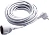 Meister Schutzkontakt-Verlängerung 5 m Kabel weiß IP20 Produktbild-Vorschau 1