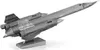 METAL EARTH 3D-Rätsel Lockheed SR-71 Blackbird Náhľad obrázku produktu 15