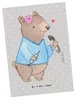 Mr. & Mrs. Panda Ansichtskarte Arzthelferin Herz - Grau Produktbild-Vorschau 1