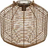 Lanterne solaire CUBA, matériau naturel, 30 cm Voir les images du produit 3