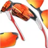 J&W Lunettes de soleil de sport pour homme Shparta Orange Voir les images du produit 1