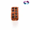 A close-up studio shot of an electrical connector block with multiple screw terminals, set against a white background. Produktbild-Vorschau