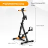 COSTWAY Heimtrainer Bewegungstrainer Pedaltrainer für Produktbild-Vorschau 2