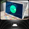 A tablet displaying the Android logo and app icons, with a stylized representation of app icons below it. Podgląd zdjęcia produktu