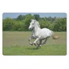 MuchoWow® Schreibtischunterlage Pferde - Natur - Weiß 60x40 Produktbild-Vorschau 1