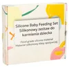 Plats en silicone pour enfants ours en peluche bleu vif 4el Voir les images du produit 3