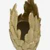 Mauro Ferretti Vase Federn 32x34x80 cm goldfarben Produktbild-Vorschau 9