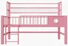 MODFU Kinderbett 90x200 Niedriges Hochbett mit Produktbild-Vorschau 9