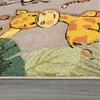 Tapis pour enfants Chambre d'enfants Jungle Animaux Girafe Voir les images du produit 8