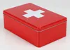 Metalldose Medizinbox rot mit weißem Kreuz 20x13x6,8 cm Produktbild-Vorschau 8