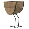Clayre & Eef Blumentopf 17x13x25 cm Braun Holz Produktbild-Vorschau 2