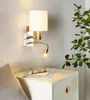 EGLO Wandlampe Pasteri, 2-flammige Textil Wandleuchte mit Produktbild-Vorschau 2