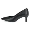 Tamaris Damen Pumps einfarbiges Design spitz Pfennigabsatz Produktbild-Vorschau 1