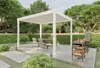 Deluxe Pavillon Terrassenüberdachung Aluminium 3 x 4 M weiß Produktbild-Vorschau 11