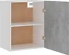 vidaXL Nástenné skrinky 2 ks. Lyon betón sivá 50x31x60 cm Náhľad obrázku produktu 6