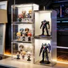 2 Stück Acryl Vitrine mit LED-Beleuchtung Magnettür Produktbild-Vorschau 6