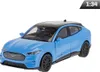 Modello 1:34, Ford Mustang mach-E CT 2023, blu Anteprima dell’immagine prodotto 1