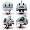 Crazy Safety Shark Junior-helm Grau  Grau One Size Produktbild-Vorschau 14