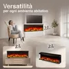 Camino elettrico KAMINIO LEA - Camino elettrico 3 in 1 con Anteprima dell’immagine prodotto 2