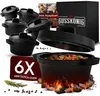 GUSSKÖNIG Dutch Oven Set Mini - 6x 300ml Gusseisen Mini Produktbild-Vorschau 1