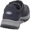 The image shows the back and side view of a blue men's shoe. Produktbild-Vorschau