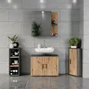 Vicco Irma szafa narożna środkowa, 33 x 81 cm z 3 półkami, Podgląd zdjęcia produktu 7