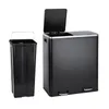 SVITA TM2X30 Noir Poubelle à pédale 60 litres Poubelle Voir les images du produit 3