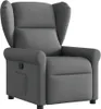 vidaXL Relaxsessel Dunkelgrau Stoff Produktbild-Vorschau 1