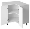 LUMEA Eckunterschrank – 79 x 79 cm, weiß Produktbild-Vorschau 2