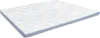 A mattress topper is shown from a diagonal angle on a white background. Anteprima dell’immagine prodotto