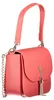 Elegante borsa da donna rosa con tracolla removibile e Anteprima dell’immagine prodotto 6