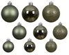Weihnachtskugeln Kunststoff 4-6cm Mix 30er Set - Rosmarin Produktbild-Vorschau 2