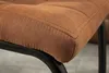 Moderner Freischwinger Stuhl MODENA hellbraun Design Produktbild-Vorschau 8