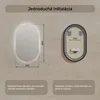 Kúpeľňové zrkadlo 50x80 cm - Vertikálne s LED osvetlením - Náhľad obrázku produktu 7