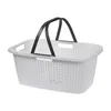 Kosz na pranie z uchwytami, plastikowy, 60 x 40 x 26 cm Podgląd zdjęcia produktu 1