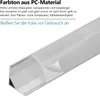 Bettizia 10x1m LED Aluminium Profil LED Leiste LED Alu Produktbild-Vorschau 7