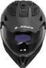 LS2 MX702 PIONEER II SOLID Integralhelm matt schwarz XL Produktbild-Vorschau 3