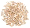 Mini-clips photo décoratifs en bois 100 pièces Voir les images du produit 1