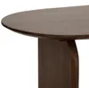 Couchtisch aus Mangoholz mit strukturiertem Finish Produktbild-Vorschau 3