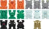 A collection of small, stylized monster figures in various colors and designs. Anteprima dell’immagine prodotto