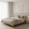 Komvortowy | Ovales Polsterpaneel | Wandkissen Velours Produktbild-Vorschau 3