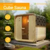 Artsauna Fasssauna Nolvik M, mit 3,6 kW Ofen & Zubehör für Produktbild-Vorschau 2
