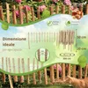 Floranica Recinzione in nocciolo con pali 50 cm x 5 m Anteprima dell’immagine prodotto 2