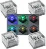 Solar Dekosteine IP65 4er Set mit Dämmerungssensor RGB Produktbild-Vorschau 1
