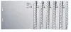 LEITZ Tauenpapier Register A-Z für 4 Ordner grau 60-teilig Produktbild-Vorschau 10
