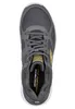A top-down view of a gray Skechers sneaker. Anteprima dell’immagine prodotto