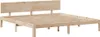 vidaXL Massivholzbett mit Schubladen 200x200 cm Kiefer Produktbild-Vorschau 7