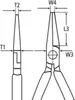 Flachrundzange L.160mm flach/rund ger.pol.Ku.-Überzug Produktbild-Vorschau 18