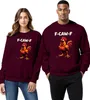 F-CAW-F Scream Rooster Funny Humour Meme Cock Cartoon Gift Anteprima dell’immagine prodotto 2