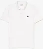 Lacoste L1212 Short Sleeved Ribbed Collar S Couleur Blanc Voir les images du produit 2